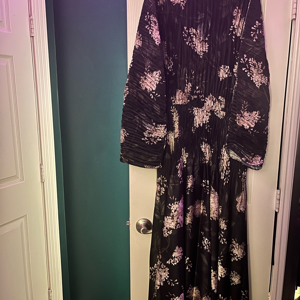 Floral Long Sleeve Dress